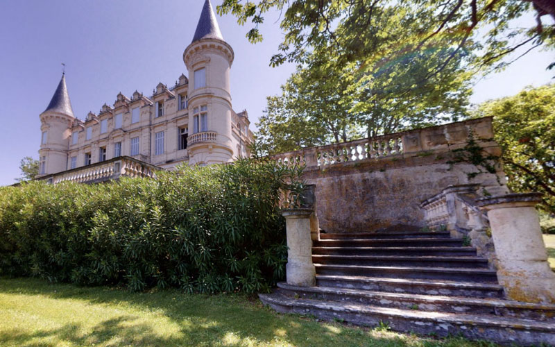 chateau saint martin de graves à pézenas