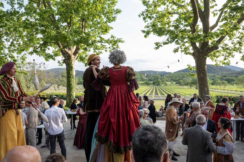 diner spectacle le festin de moliere vigneron du terroir pézenas