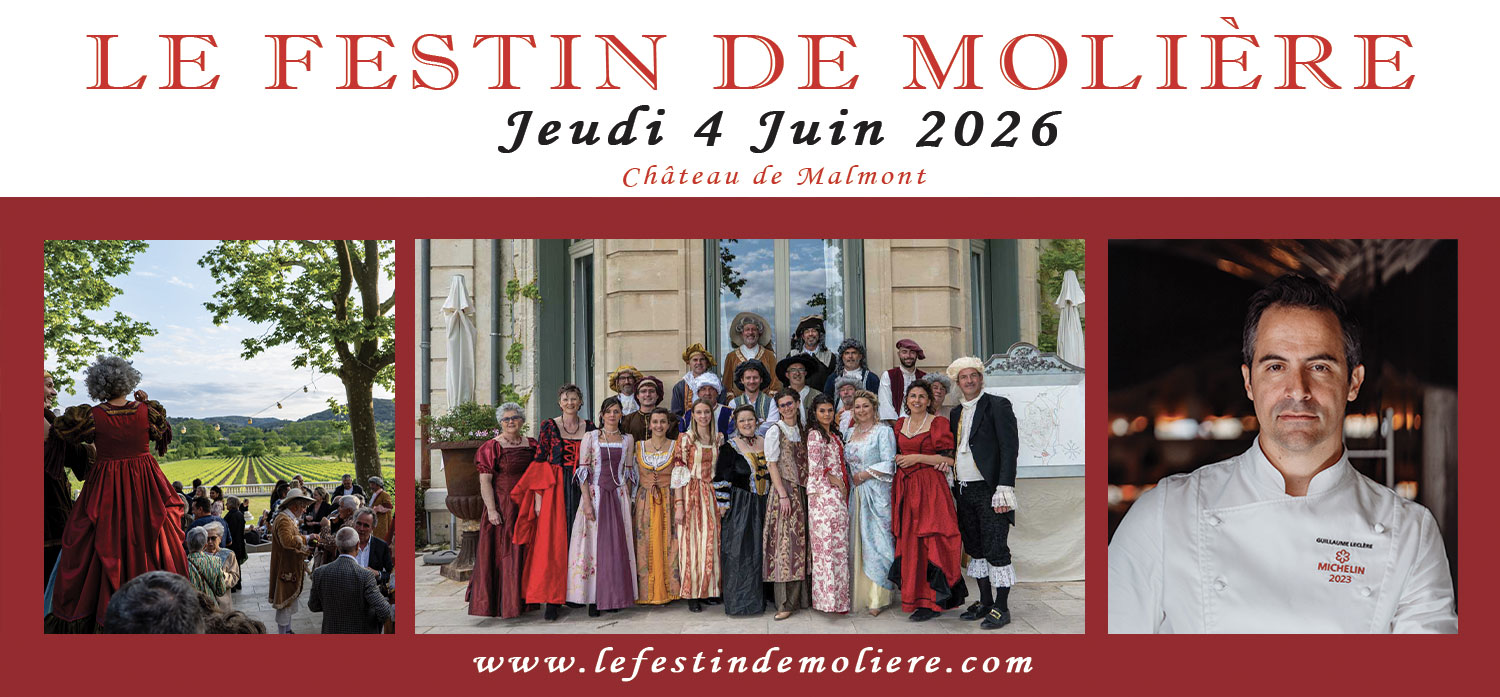 le festin de moliere diner gastronomique avec le chef guillaume leclere